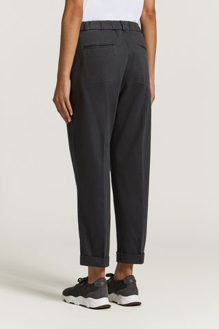 Pantalón de gabardina de algodón