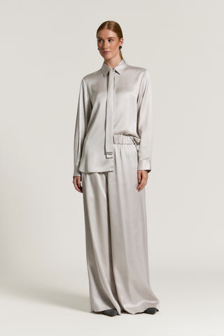 Viscose satin shirt