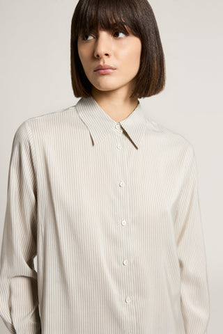 Pure silk shirt