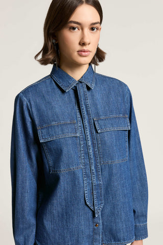 Denim shirt