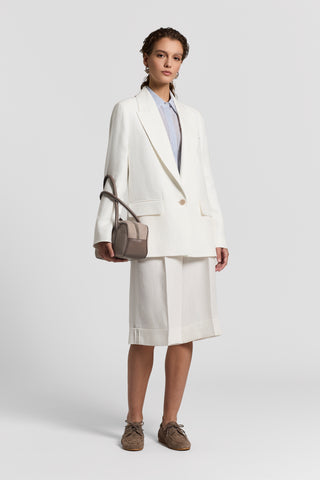 Cotton and silk voile shirt