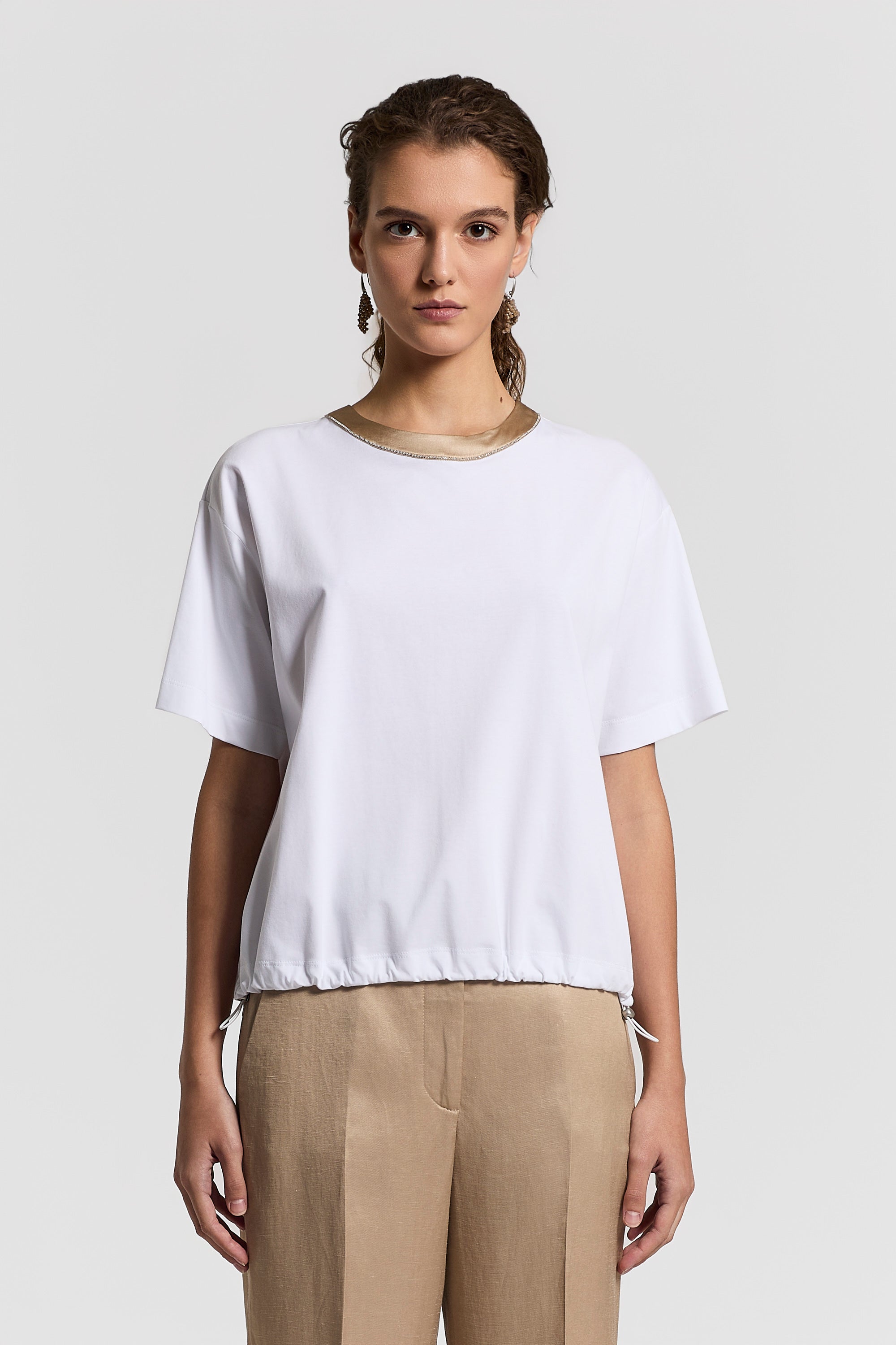 トップス PESERICO Cotton jersey T-shirt | Peserico