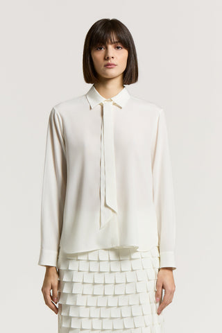 Chemise en crêpe de Chine