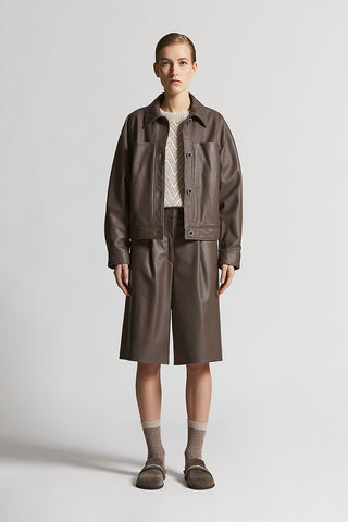 Nappa lambskin jacket
