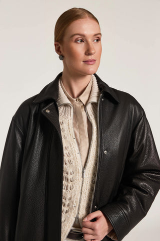 Genuine leather jacket