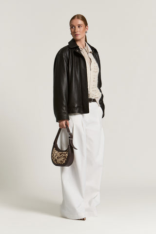 Genuine leather jacket