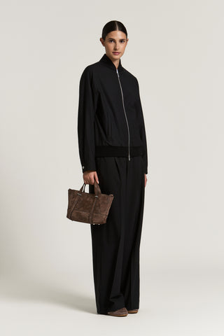 Pantalon en laine bi-stretch