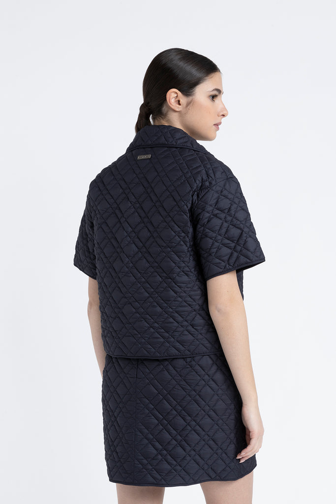 Quilted drip-proof jacket  