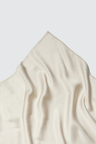 Viscose satin stole