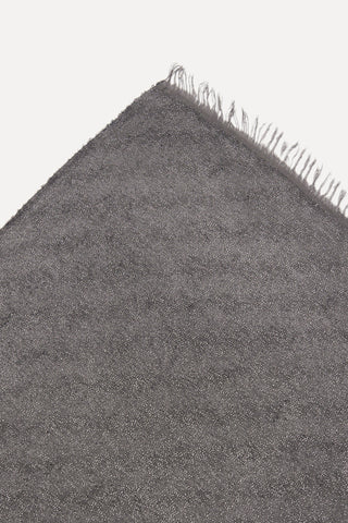 Wool and cotton-blend scarf