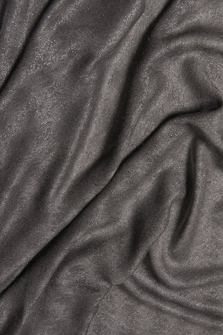 Wool and cotton-blend scarf