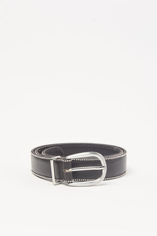 Genuine leather belt