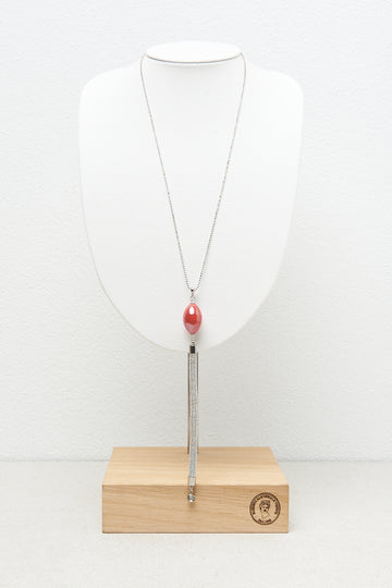 Long necklace with Murano glass pendant  