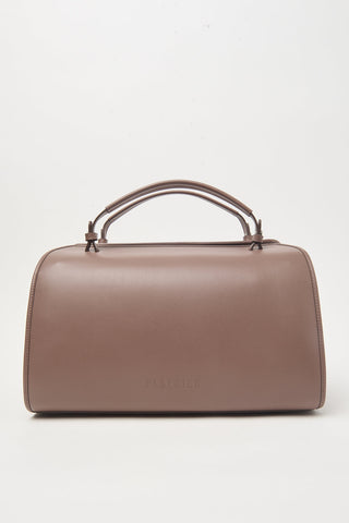 Sac mallette en cuir véritable