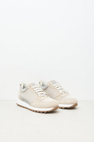 Suede nubuck leather sneakers  