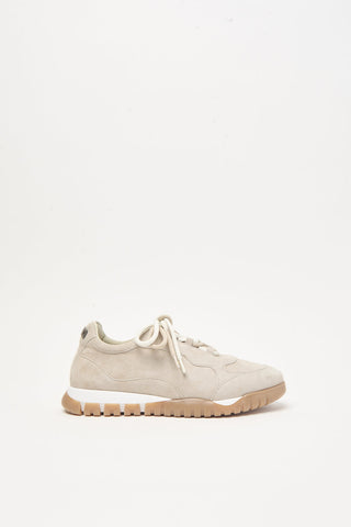 Suede sneakers