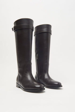 Genuine leather boots