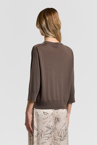 Pure wool yarn sweater