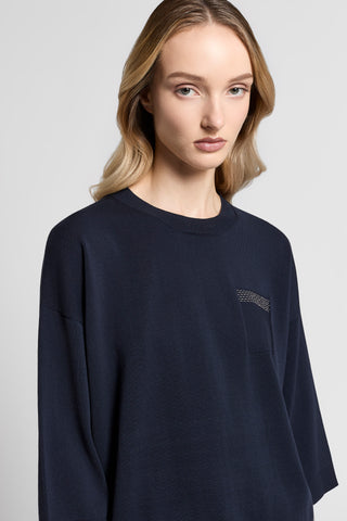 Pure cotton yarn sweater