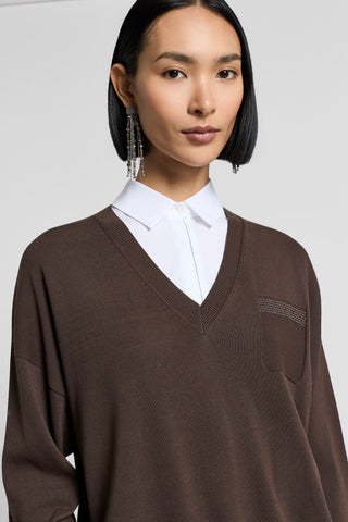 Pure cotton yarn sweater