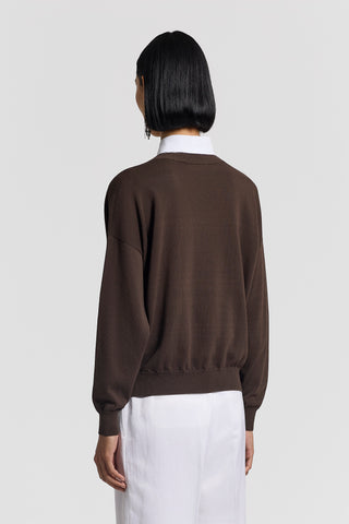 Pure cotton yarn sweater