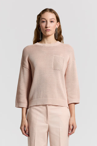 Pure cotton yarn sweater