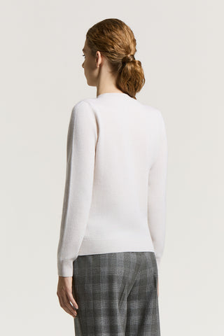 Pull en laine, soie et cachemire