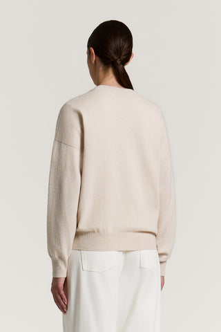 Pullover aus Wolle, Seide und Kaschmir