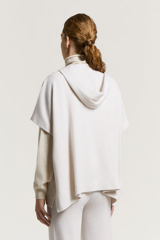 Virgin wool, silk and cashmere sweatshirt