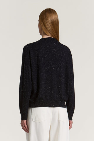 Pullover aus Wolle und Lurex
