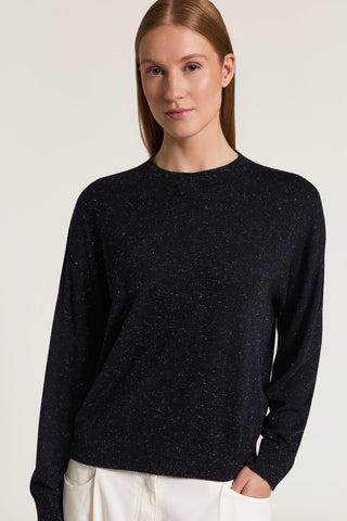 Pullover aus Wolle und Lurex