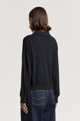 Wool and lurex sweater