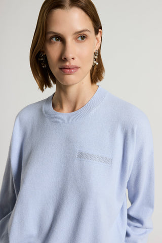 Cashmere, silk, wool jumper