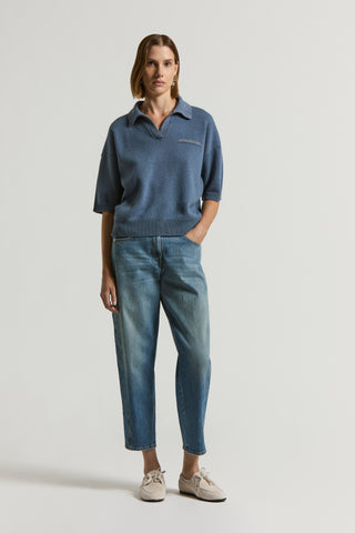 Cashmere, silk, wool jumper