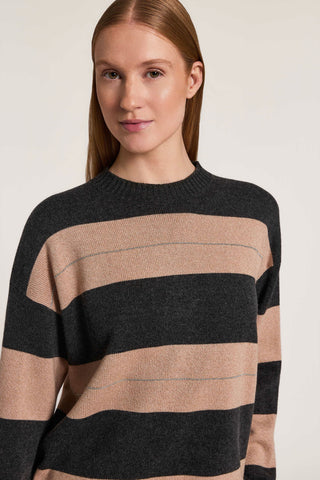 Poloshirt aus Wolle, Seide und Kaschmir