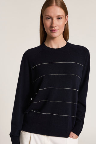 Pullover aus Wolle, Seide und Kaschmir