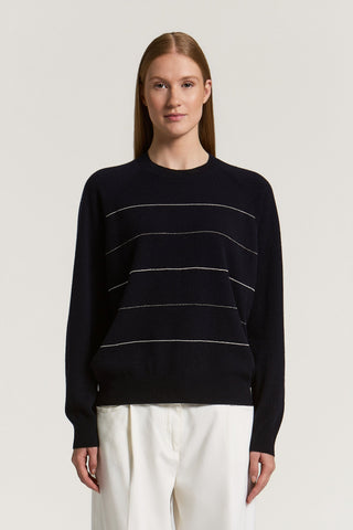 Pullover aus Wolle, Seide und Kaschmir
