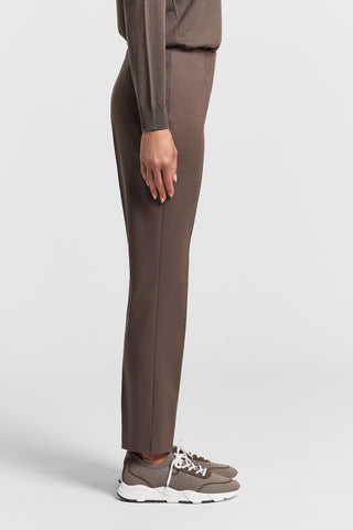 brown cigarette trousers Viscose blend Color golden - RESERVED Cigarette trousers - brown -