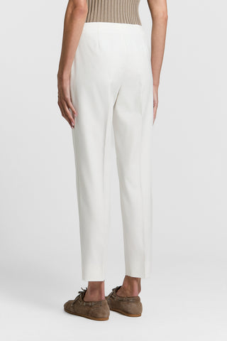 Viscose cotton cigarette trousers