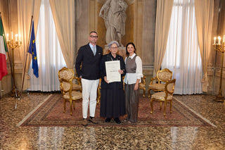 Maria Peserico is awarded the Order of Merit of the Italian Republic