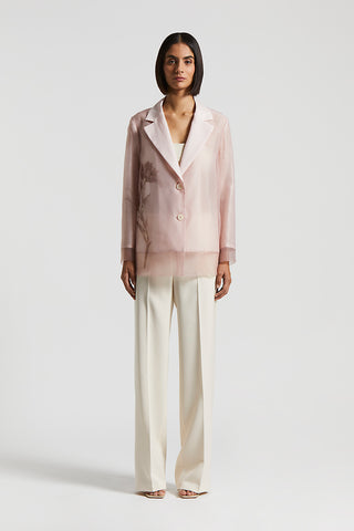 Viscose cady trousers
