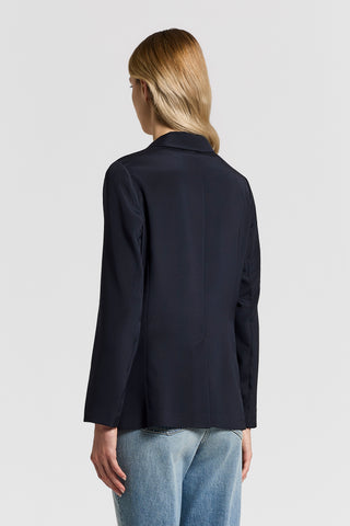 Crepe de chine blazer