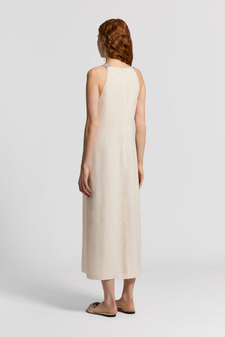 Linen canvas dress