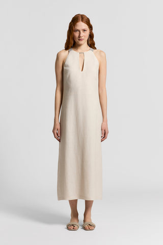 Linen canvas dress