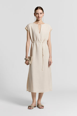 Linen canvas dress