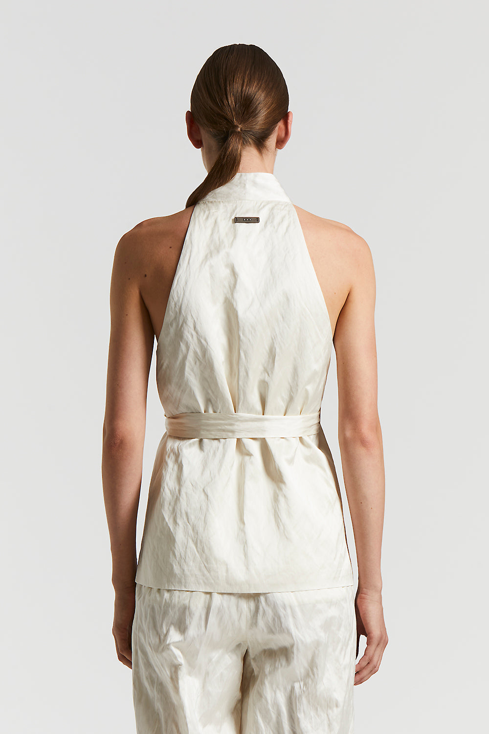 【海外限定】Sandroコットンスカート☆Tie-Waist Lace-Trim Cott Cotton lace skirt / コットンレーススカート（スカート