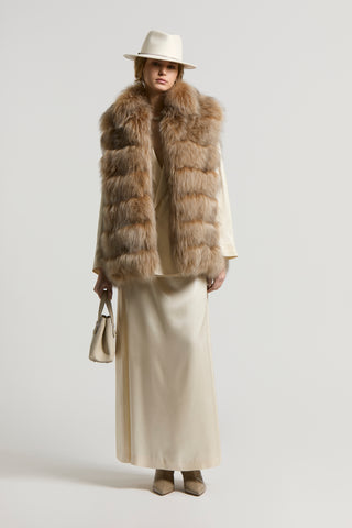 Shearling vest