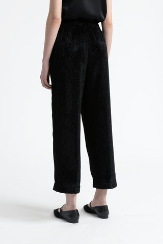 Corduroy cropped trousers  