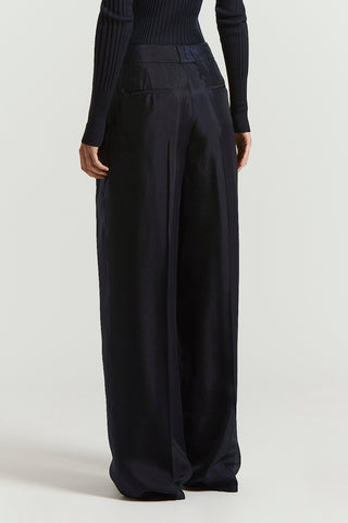 Organdy chiffon trousers