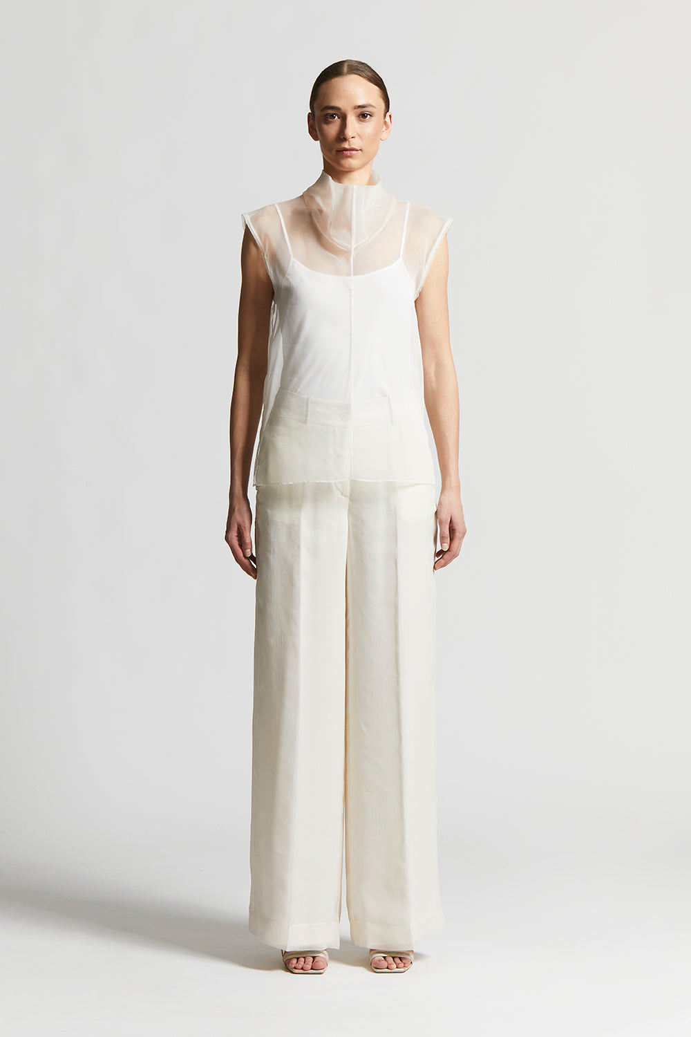 パンツ Peserico Wide-Leg Tailored Palazzo Pants Peserico Wide-leg and palazzo pants for Women | Online Sale